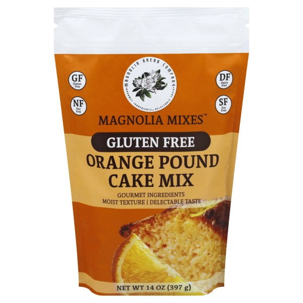 Magnolia Mixes Gluten Free Orange Pound Cake Mix 14oz (397 g)