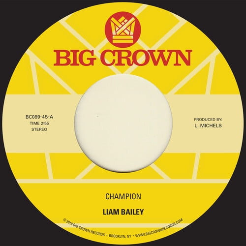 Liam Bailey - Champion / Please Love Me Again - Music & Performance - Vinyl [7-Inch]