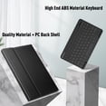 thumbnail image 5 of HPZZ Keyboard Case for Samsung Galaxy Tab A9 Plus/A9+ 5G 11 Inch 2023 Model (SM-X210/X216/X218), Slim Lightweight Stand Cover with Magnetically Detachable Wireless Bluetooth Keyboard, Black, 5 of 8
