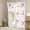 Pink White, variant on Erosebridal Cartoon Corgi Curtains for Living Room,Kawaii Bow Blackout Curtains Set of 2 (38x45),Love Heart Curtains and Drapes (38x45),Kids Bedroom Decor