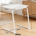 thumbnail image 2 of Qiyester Adjustable TV Tray for Eating, Working, Crafting Folding Comfortable Laptop Stand with Cup Holder for Desk, Bed, Sofa, 2 of 10