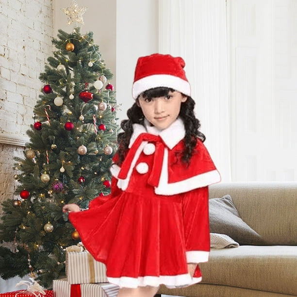 Traje navideño niña hotsell