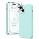 thumbnail image 1 of Funda de teléfono GONEZ de silicona magnética para iPhone 15 Plus 6.7, 1 of 8