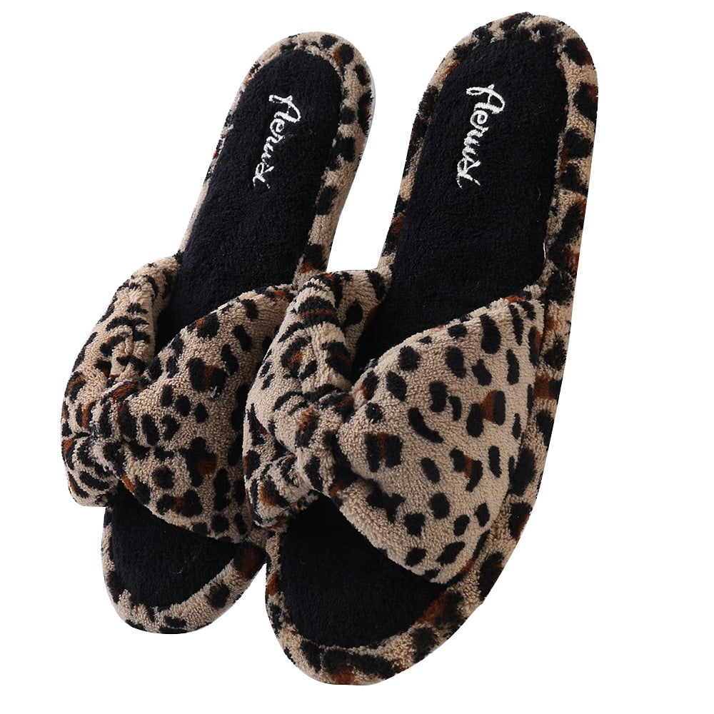 Aerusi Women's Cozy Slide Indoor Slippers