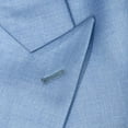 thumbnail image 4 of i.Finelong Men's Classic Light Blue Two - Piece Suit, Suitable for Business and Other Formal Occasions, 4 of 7