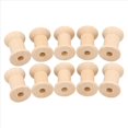 thumbnail image 3 of 30 Piezas de Carretes de Hilo VacíO de Madera Color Natural 29 mm X 23 mm, 3 of 8
