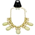 thumbnail image 2 of Mi Amore Adjustable Necklace-Earring-Set Multicolor/Gold-Tone, 2 of 3