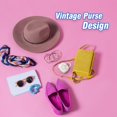 thumbnail image 5 of DOSS Candy Lindo Altavoz Bluetooth, Mini Altavoz Portátil con Sonido Poderoso, Diseño Retro Elegante, Adorable Altavoz para Habitación, Decoración de Escritorio, Regalo para Menores, Mujer-Rosa, 5 of 5