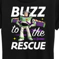 thumbnail image 3 of Toy Story - Buzz To The Rescue Lc - Women's Short Sleeve Graphic T-Shirt, 3 of 5