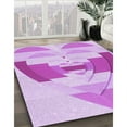 thumbnail image 2 of Ahgly Company Indoor Rectangle Patterned Blossom Pink Area Rugs, 5' x 8', 2 of 6