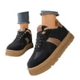 thumbnail image 3 of Women's Boots Winter Boots Lace Up Lined Insulated Round Toe Warm Comfortable Shoes Cold Weather, 3 of 9