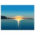 thumbnail image 2 of Soleil Coulant en Mer - Impression sur Toile, 2 of 3