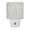 Blue, variant on Grid Line Blocks LED Night Light, Minimalist Art Charcoal Black Lines Grids Night Lights plug into Wall with Smart Sensor Dusk to Dawn Sensor for Nursery Bedroom 2.95x4.5in