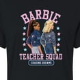 thumbnail image 3 of Barbie - Teacher Squad - Juniors Cropped Cotton Blend T-Shirt, 3 of 5