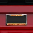 thumbnail image 3 of Ferris State University Bulldogs Chrome Laser Cut License Plate Frame - Set of 2, 3 of 6