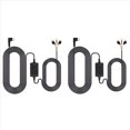 thumbnail image 1 of 2X Cable Universal para Cámara de Salpicadero de Coche de 3,5 M, 12/24 V A 5 V, 3 A, Kit de Cable Duro DVR para Vehículo, Cámara de Vídeo, Grabadora, Línea Tipo C, 1 of 5