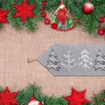 thumbnail image 3 of Table De La Tapisserie De Noël Runner Grey Trees 54 ", 3 of 4