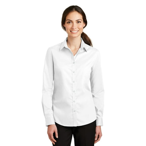 Port Authority ® Ladies SuperPro ™ Twill Shirt. L663