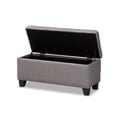 thumbnail image 3 of Baxton Studio Fera Tufted Fabric Ottoman with Storage in Gray, 3 of 11