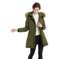 thumbnail image 4 of Orolay Women's Mid-Length Button and Zipper Closing Down Coat, 4 of 5