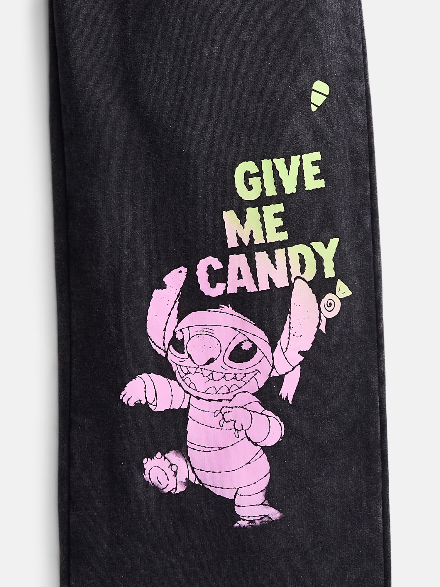 Lilo and Stitch Girls Halloween Graphic Wide-Leg Sweatpants, Sizes 4-16