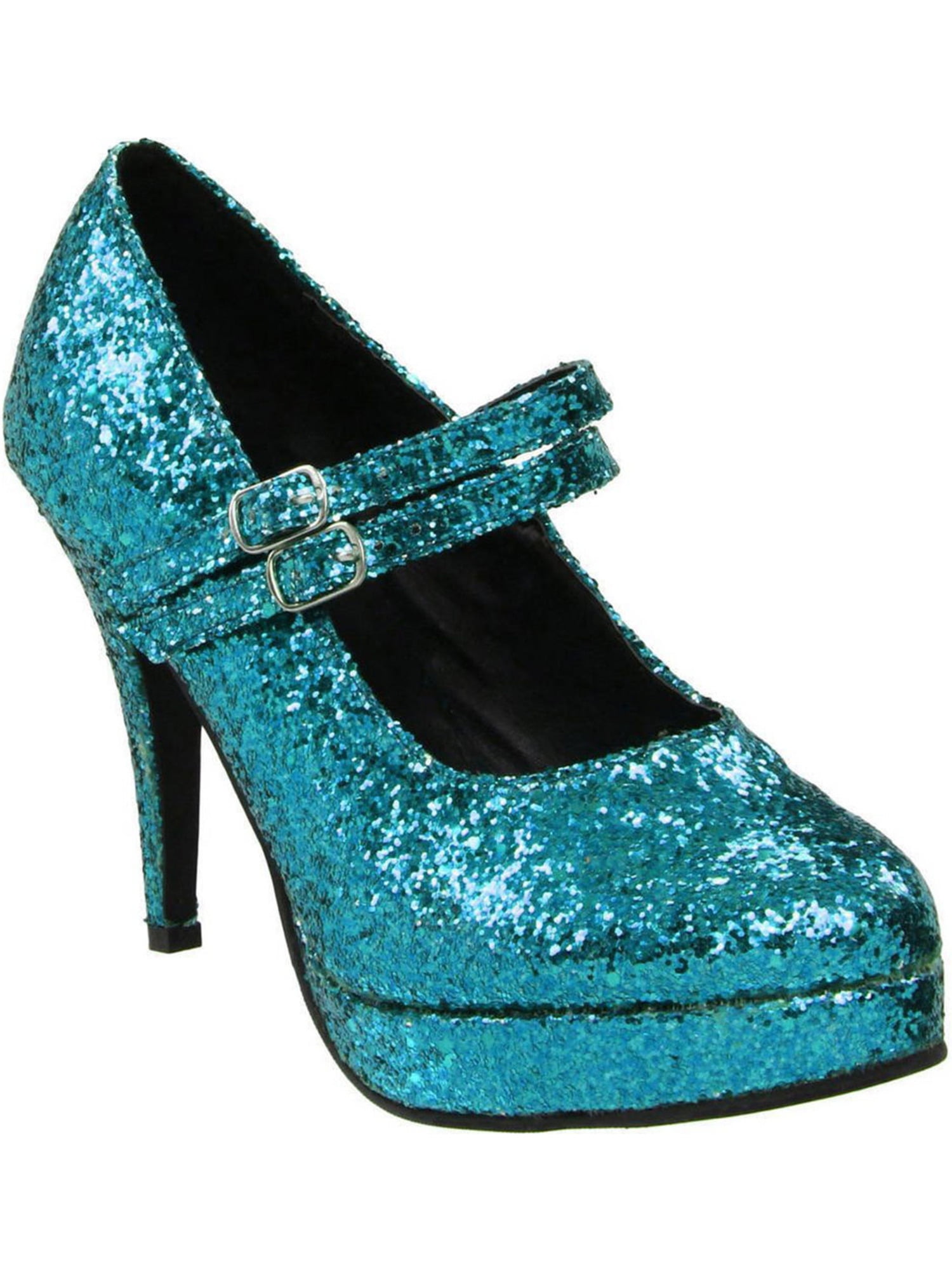 teal mary jane shoes