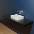 thumbnail image 3 of Ws Bath Collections Fly 3050 WG Fly 19-11/16" Rectangular Ceramic Vessel Bathroom Sink -, 3 of 4