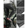 thumbnail image 5 of 33,000ft Men's Waterproof Cycling Pants, Windproof Breathable Athletic Mountain Bike Pants Running Hiking Sweatpants Sports, 5 of 7