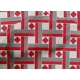 thumbnail image 4 of oneOone Cotton Poplin Fabric Diamond & Basketweave Geometric Fabric Prints By Yard 42 Inch Wide, 4 of 4