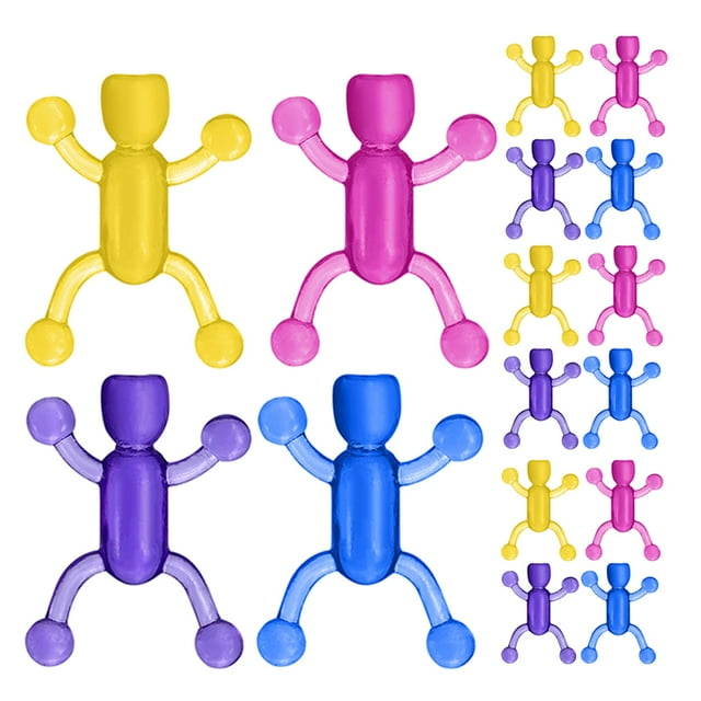 30pcs dibujos animados Elástico elástico Stringy Toy Fidget Sensory Squeeze Juguetes
