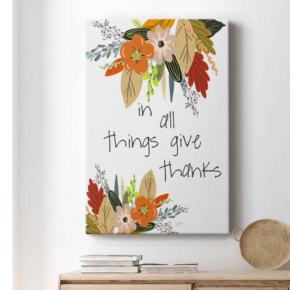 Illustrated Impressions I Premium Gallery Wrapped Canvas - Ready to Hang