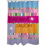 IDG Create Something Wild Shower Curtain, 71" x 74"