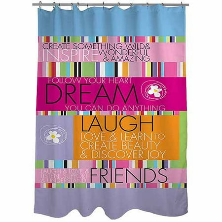 IDG Create Something Wild Shower Curtain, 71" x 74"