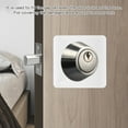 thumbnail image 3 of Sylvtty 1/2Pcs Door Knob Plates Self Adhesive Scratch-Resistant Simple Installation Door Handle Cover Filler Fixing Repair Plates, 3 of 6