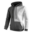 thumbnail image 2 of Men's Fashion 3D Casual Part Print Hooded Pullover Long Sleeve Drawstring Hooded Sweater Tops Men Cotton Hooded Sweatshirt, 2 of 4