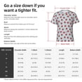 thumbnail image 4 of Rocae Hand Drawn Strawberry for Men's Moisture-Wicking Crew Tee - T-Shirt for Sports, Outdoor Activities, and Casual WearXX-Large, 4 of 9