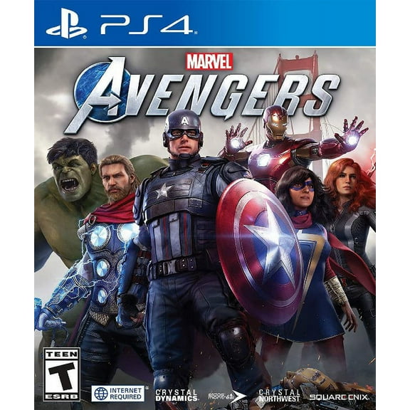Restored Marvel Avengers (Sony Playstation 4, 2020) Super Hero Game (Refurbished)