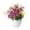 F, variant on Artificial Mum Plant Verdsylv 21 Heads Artificial Money Tree Mum Plant - Potted Plastic Flowers for Outdoor Patio, Porch, Spring & Summer Garden Decor, Outdoor Plastic Flowers