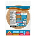 thumbnail image 2 of Mission Super Soft Carb Balance Whole Wheat Fajita Flour Tortillas, 8 oz,(2 PACK), 2 of 5