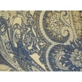 thumbnail image 3 of Plutus Paciotti Handmade Throw Pillow - Navy - Blue & Taupe - 18 x 18 in., 3 of 3
