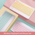 thumbnail image 3 of Tablet Wireless Keyboard and  Combo Ultra-slim Design Rechargeable Battery for Smartphone Tablet Compatible with   Computer Support System MASOS iOS Windows, 3 of 7
