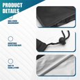thumbnail image 5 of BBQ Grill Cover 210D Grill Cover for Charcoal Kettle, Waterproof Black Smoker Cover Round Grill Cove, 5 of 5