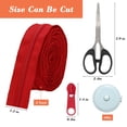 thumbnail image 2 of Kit de costura con cremallera Luxiv, 45 m, 15 colores, bobina de nailon #5 con accesorios, 2 of 7
