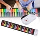 thumbnail image 1 of Teclado musical suave 8 tonos con pilas piano enrollable arcoíris electrónico portátil para niños para viajar al aire libre en casa ANGGREK Otros, 1 of 8