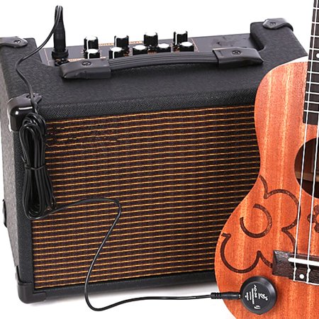 Dilwe Micro Piezo-électrique Pour Guitare, Violon, Ukulélé – Transducteur Avec Embout Jack – Installation Facile Sans Pile