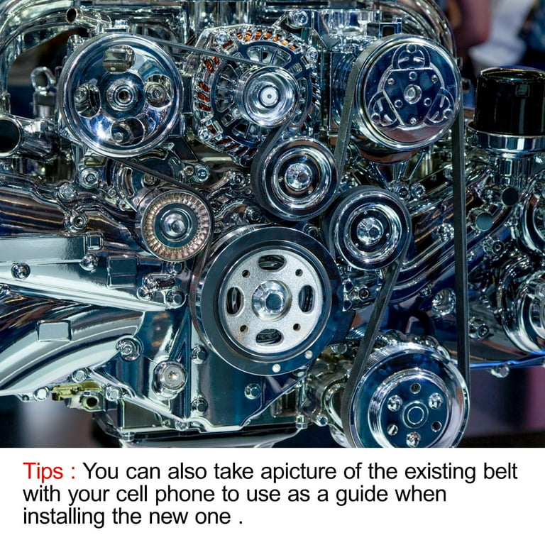 Maustron 6PK1538 Serpentine Belt Alternator Water Pump For BMW