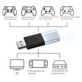 thumbnail image 2 of Matsuzay Adaptador de manija de juego Ampliamente compatible Convertidor de controlador de juego Bluetooth 5.0 Receptor de manija de juego de bajo retraso Videojuegos y accesorios, 2 of 6