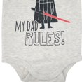 thumbnail image 4 of Body de manga corta de Darth Vader de Star Wars para bebés de 0 a 3 m, 4 of 4