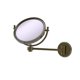 thumbnail image 1 of Espejo de maquillaje de pared de 8 pulgadas con aumento 4X - WM-5G / 4X-ABR Allied Brass WM-5G/4X-ABR, 1 of 1