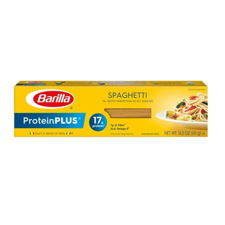 (4 pack) Barilla ProteinPLUS Spaghetti,14.5 oz